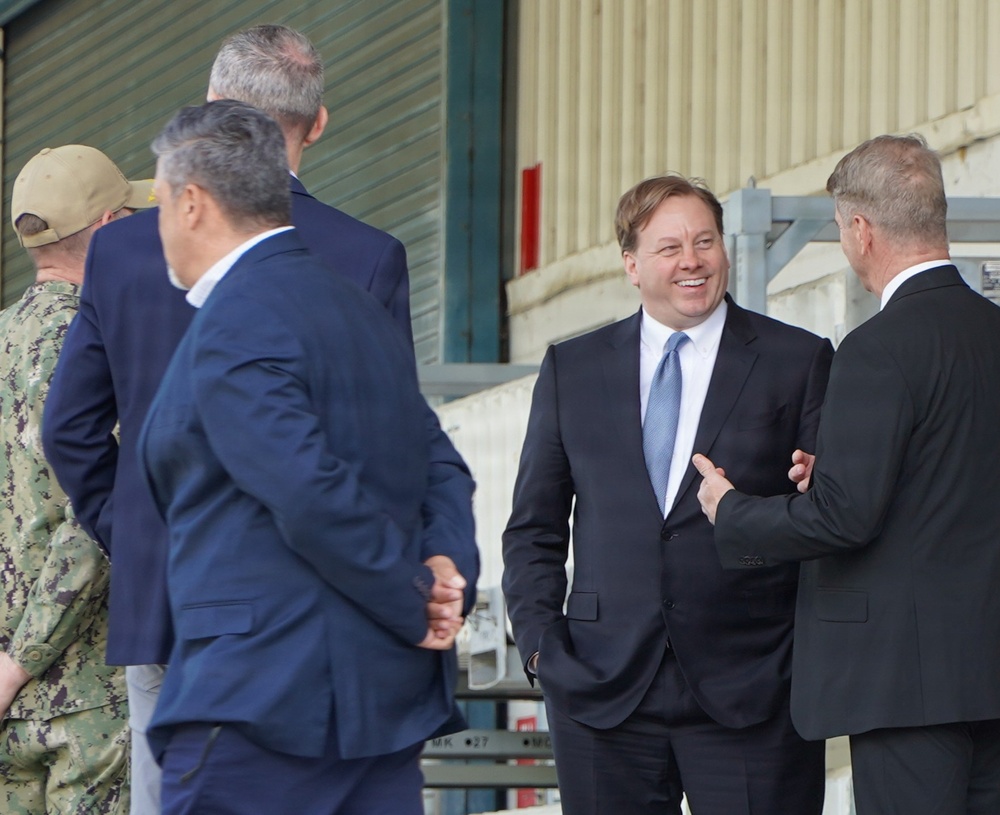 Under Secretary of War for Acquisition &amp; Sustainment visits Naval Weapons Station Yorktown
