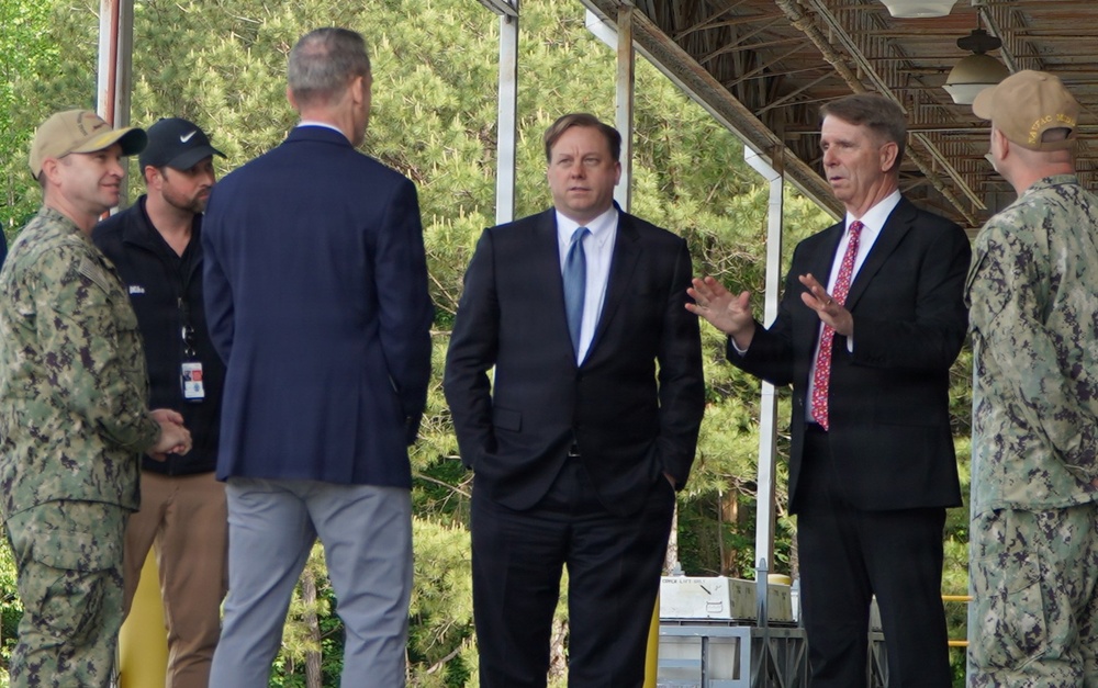 Under Secretary of War for Acquisition &amp; Sustainment visits Naval Weapons Station Yorktown