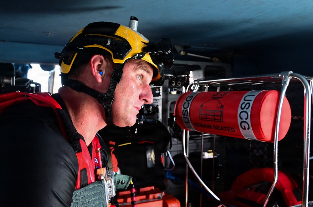 Coast Guard Air Station Clearwater conduct search and rescue training