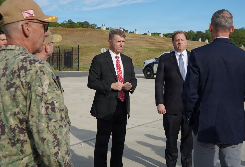 Under Secretary of War for Acquisition &amp; Sustainment visits Naval Weapons Station Yorktown