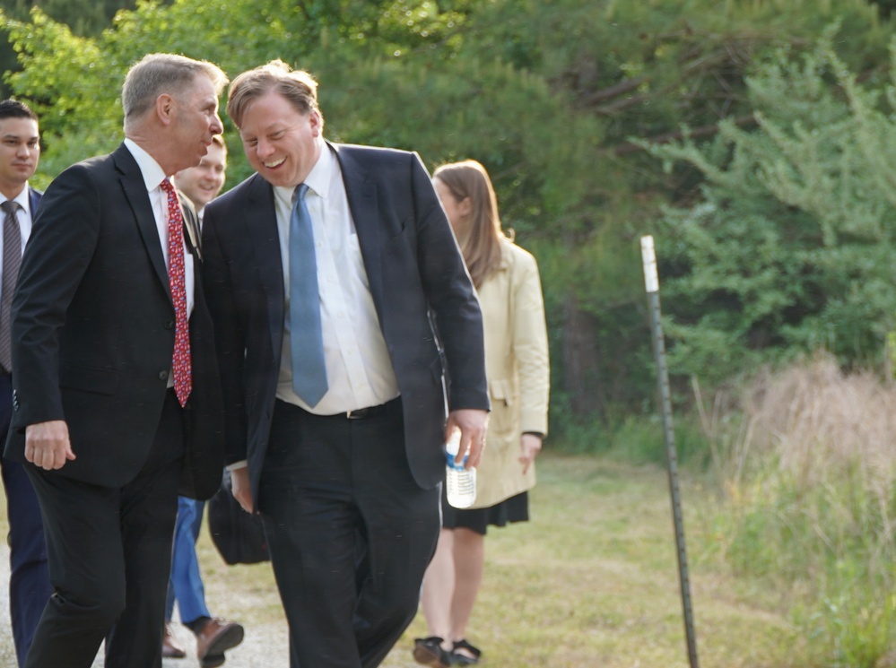 Under Secretary of War for Acquisition &amp; Sustainment visits Naval Weapons Station Yorktown
