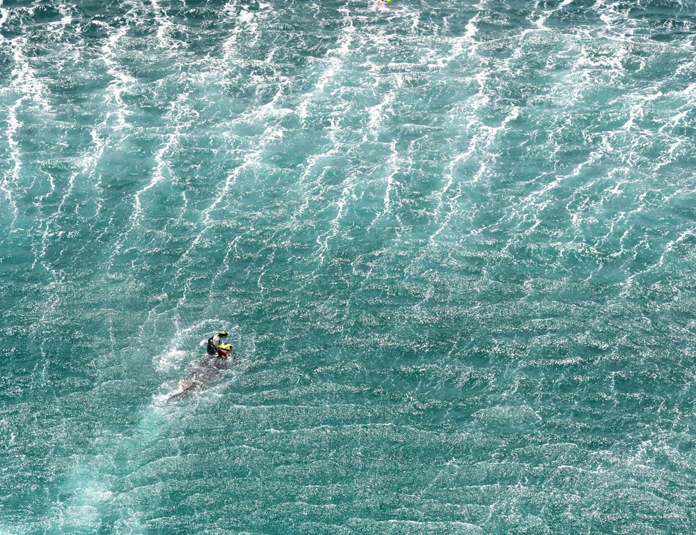 Coast Guard Air Station Clearwater conduct search and rescue training