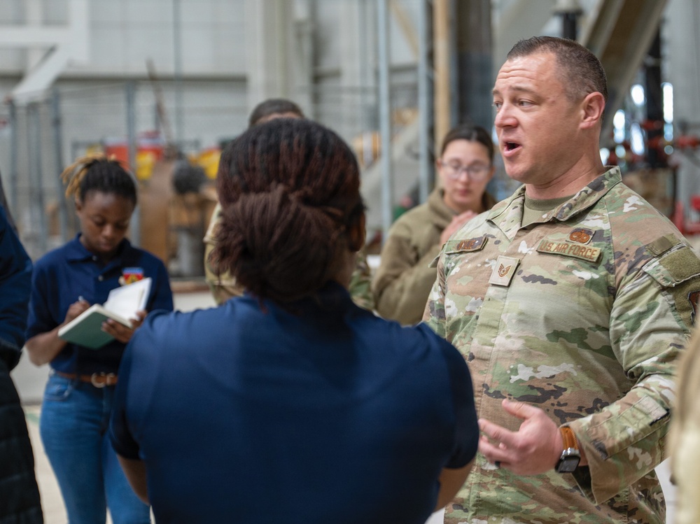 445th AW hosts mentorship event for Airmen at all levels