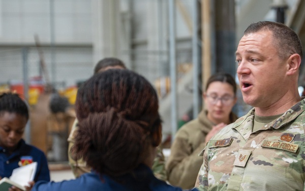445th AW hosts mentorship event for Airmen at all levels