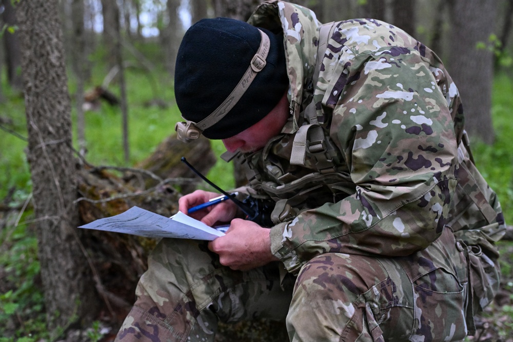 Regional Best Warrior Competition 2026: Night Land Navigation