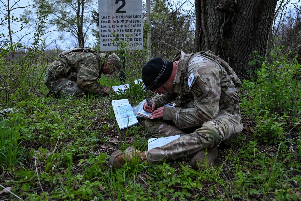 Regional Best Warrior Competition 2026: Night Land Navigation