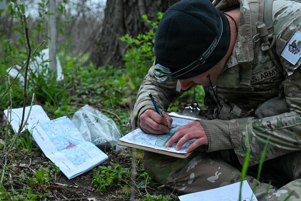 Regional Best Warrior Competition 2026: Night Land Navigation