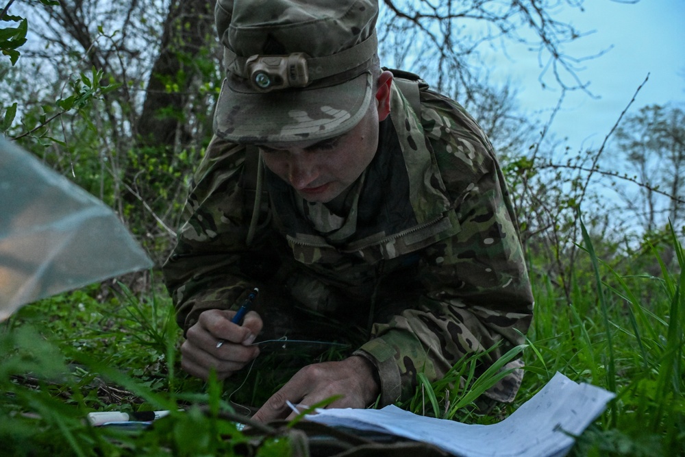 Regional Best Warrior Competition 2026: Night Land Navigation