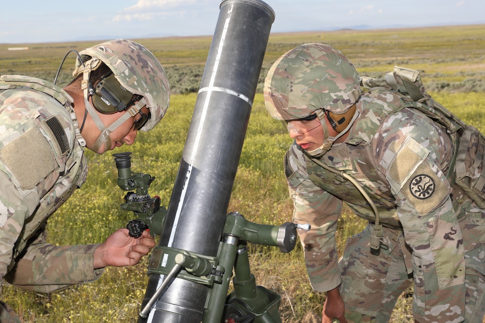 OARNG and IARNG Conduct MORTEX at OCTC