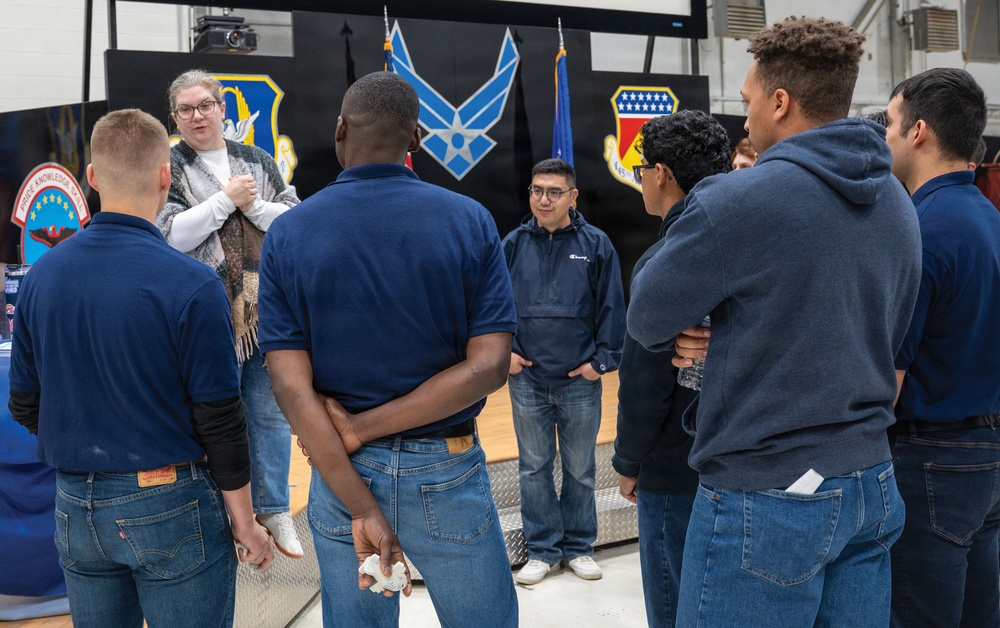 445th AW hosts mentorship event for Airmen at all levels