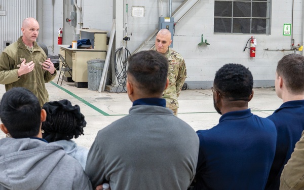 445th AW hosts mentorship event for Airmen at all levels