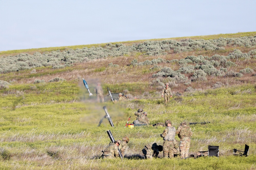 OARNG and IARNG Conduct MORTEX at OCTC