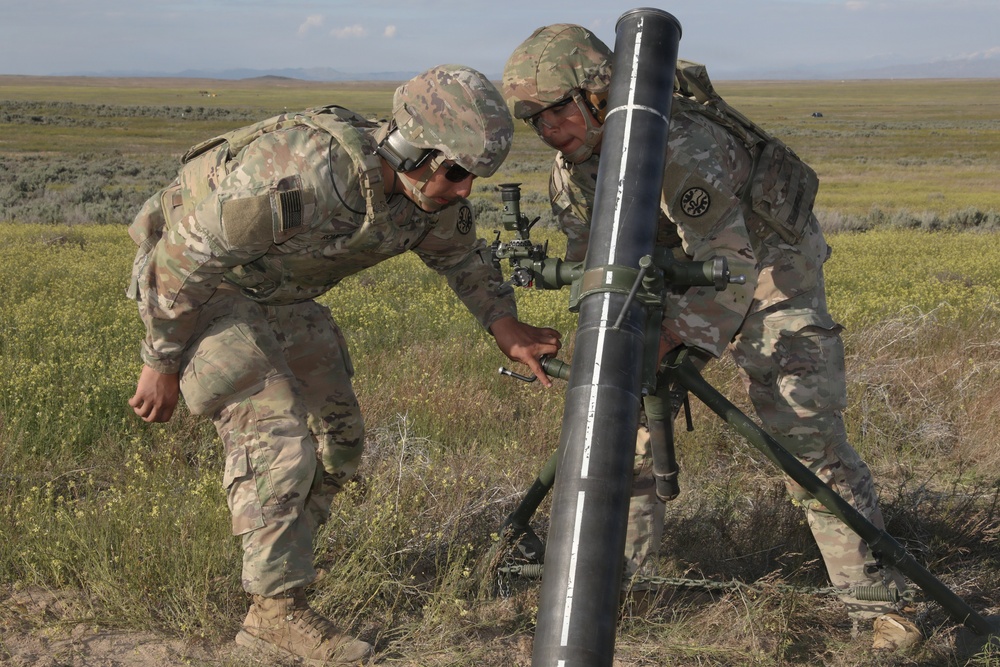 OARNG and IARNG Conduct MORTEX at OCTC