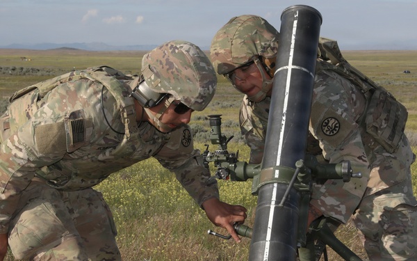 OARNG and IARNG Conduct MORTEX at OCTC