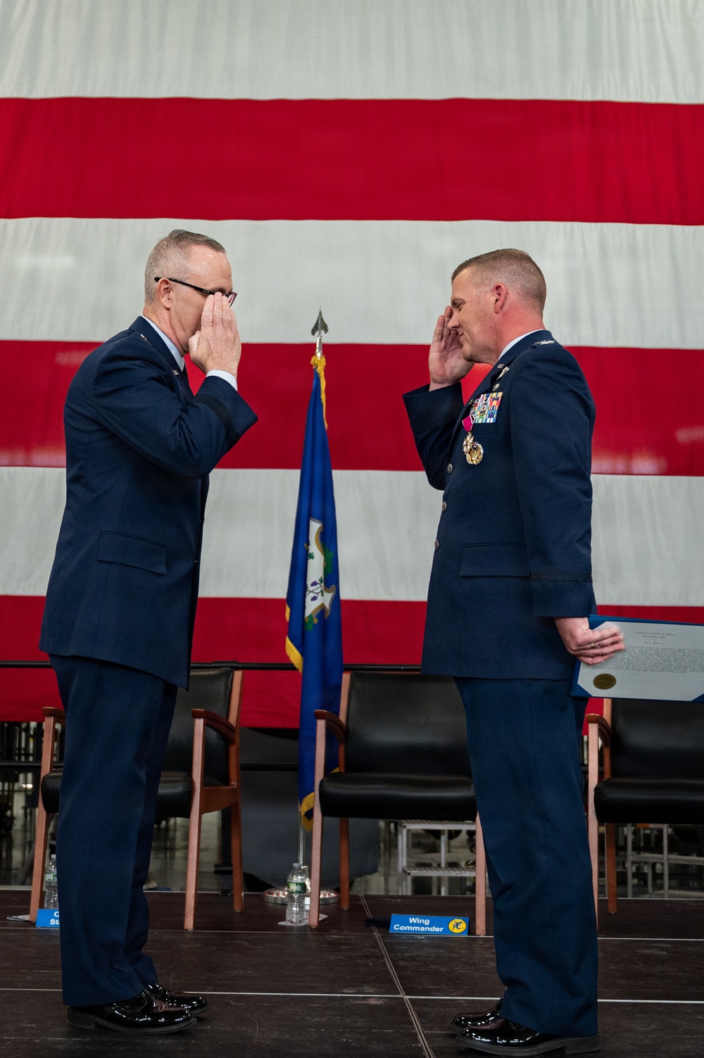 Connecticut's 103d Airlift Wing welcomes new wing commander