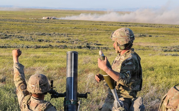 OARNG and IARNG Conduct MORTEX at OCTC