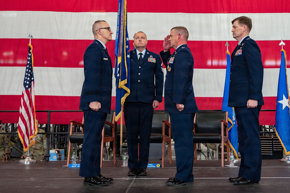 Connecticut's 103d Airlift Wing welcomes new wing commander