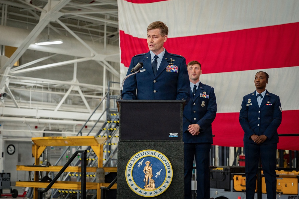 Connecticut's 103d Airlift Wing welcomes new wing commander