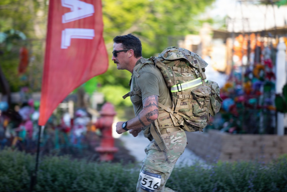 National Guard participates in 2026 Lincoln Marathon