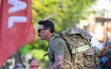 National Guard participates in 2026 Lincoln Marathon