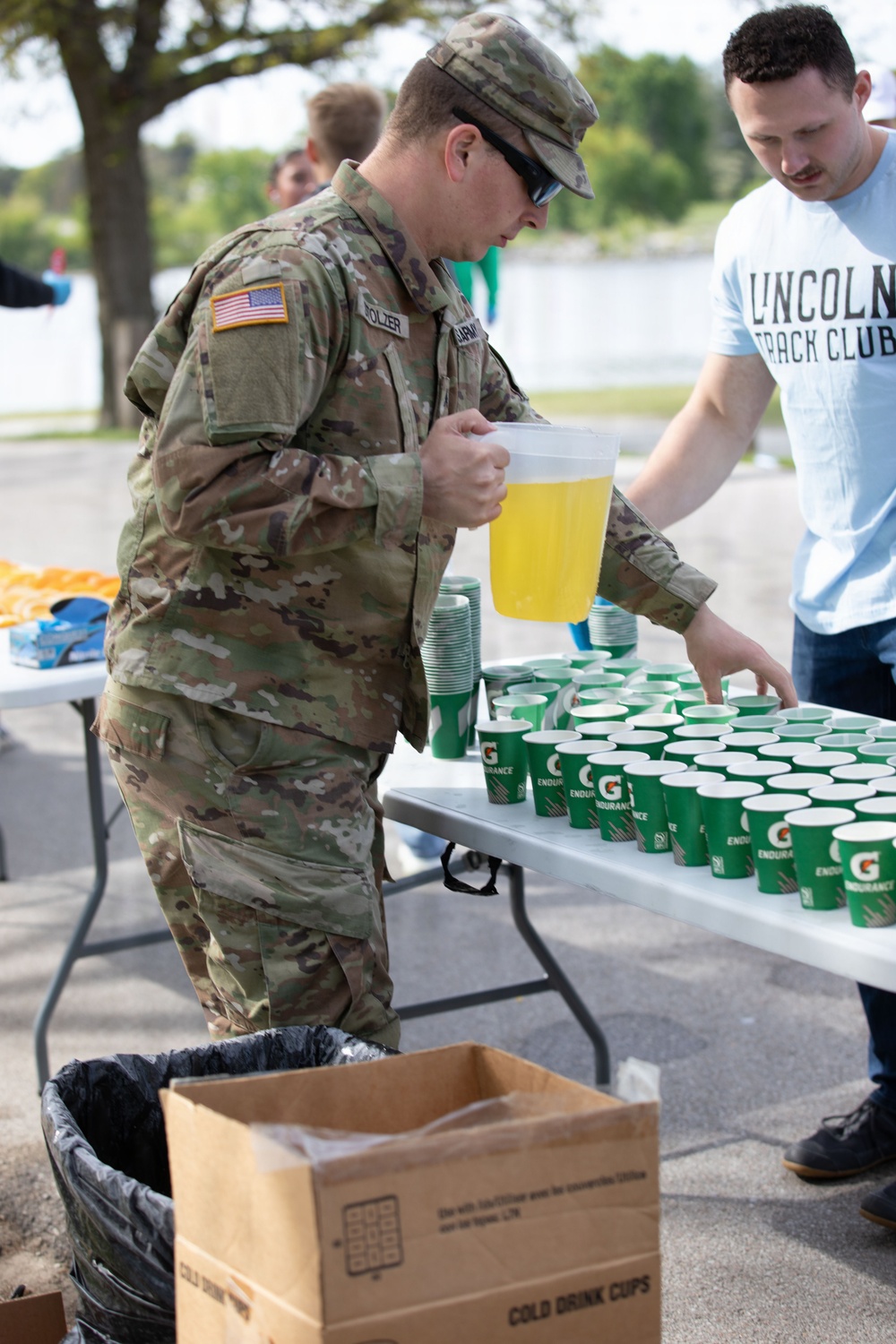 National Guard Participates in 2026 Lincoln Marathon