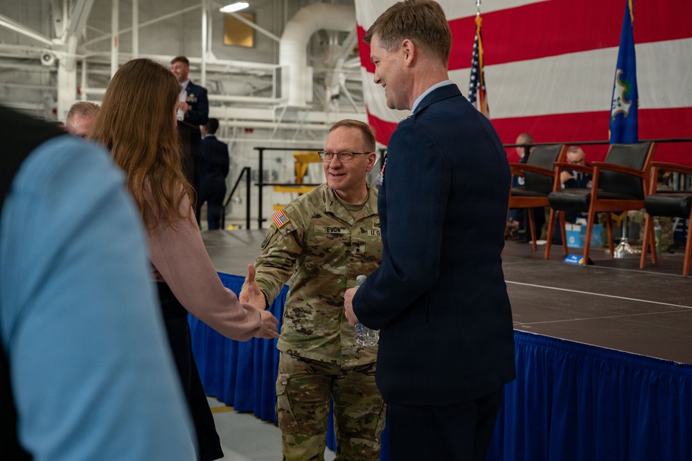 Connecticut's 103d Airlift Wing welcomes new wing commander