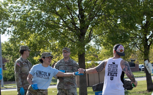 National Guard Participates in 2026 Lincoln Marathon