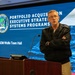 Vice Adm. Johnny Wolfe Jr. Addresses PAE SSP Workforce at Town Hall Event