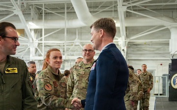Connecticut's 103d Airlift Wing welcomes new wing commander