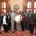 Georgia State Representatives and YCA retiree poses for photo