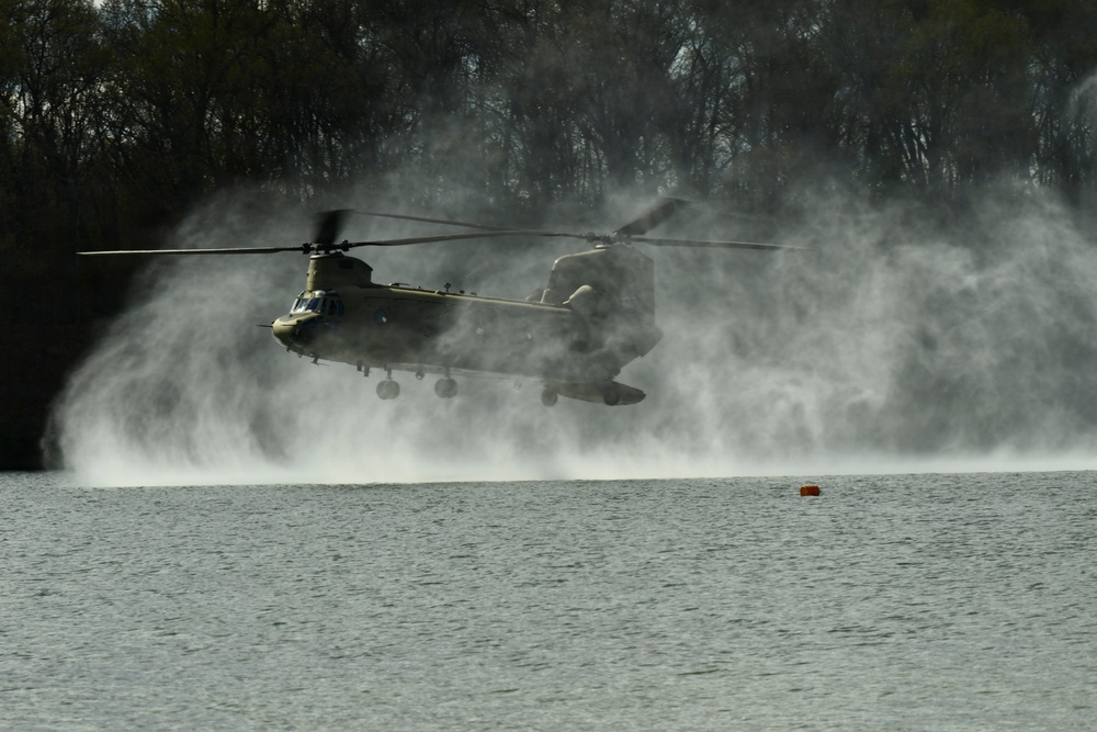 Region IV Best Warrior Competition Helocast Swim