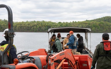 More Than 70 Volunteers Partner with Friends of Raystown Lake and U.S. Army Corps of Engineers Baltimore District Park Rangers to Pull More Than a Ton of Trash from Raystown Lake Shoreline