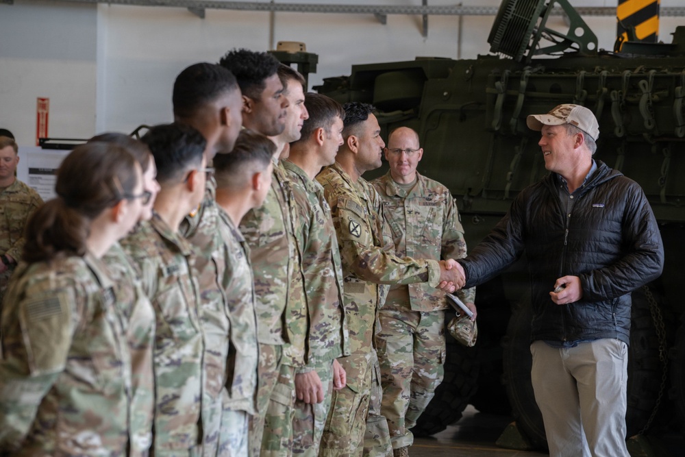 SECARMY visits 10th AAMDC and 12th CAB in Ansbach, Germany