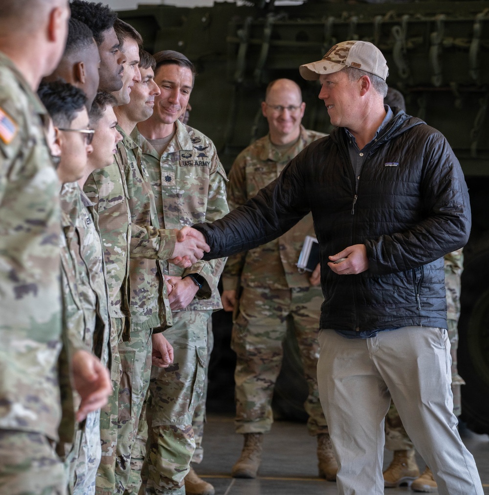SECARMY visits 10th AAMDC and 12th CAB in Ansbach, Germany