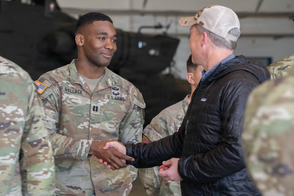 SECARMY visits 10th AAMDC and 12th CAB in Ansbach, Germany