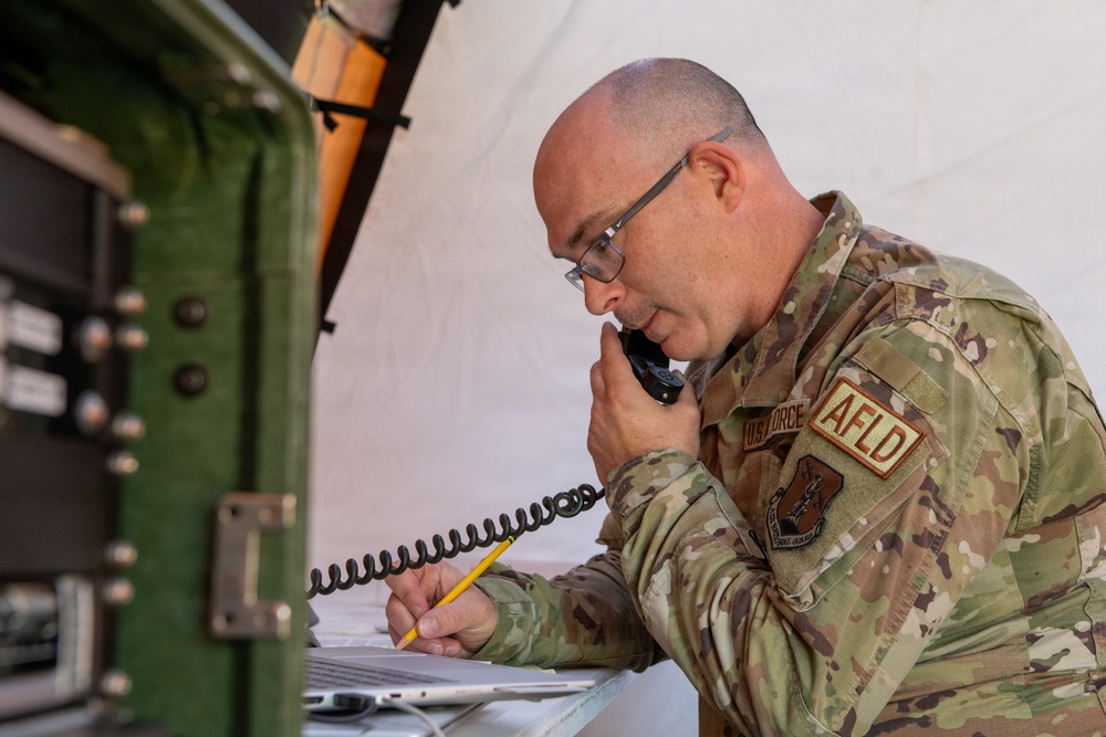 Airfield Management Simulates Deployed Environment