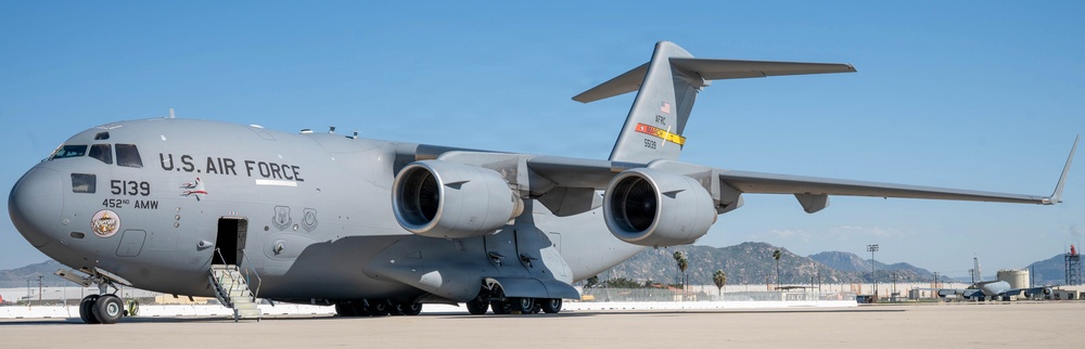 C-17 Aircraft Supports Air Mobility Mission