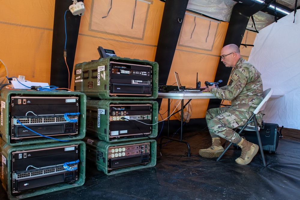 Airfield Management Simulates Deployed Environment