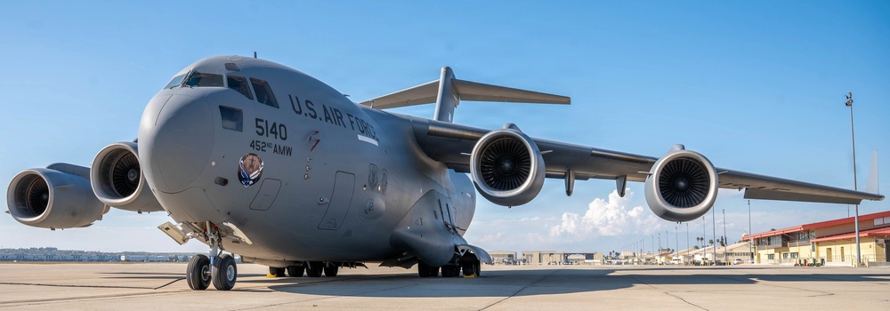 C-17 Aircraft Supports Air Mobility Mission