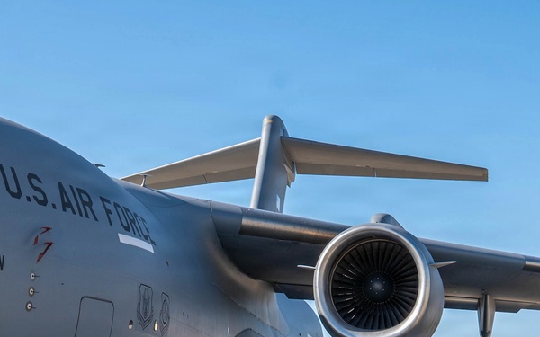 C-17 Aircraft Supports Air Mobility Mission