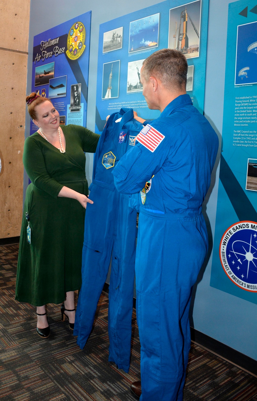 Morgan at Space Museum