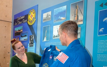 Morgan at Space Museum