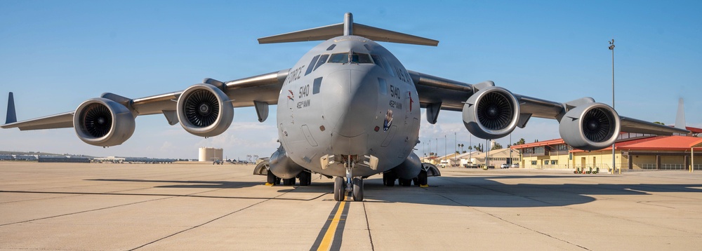 C-17 Aircraft Supports Air Mobility Mission