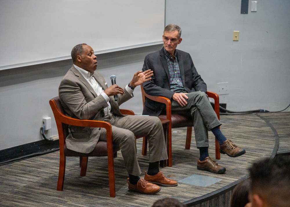 Senior Defense Leader Engages DAFM Students on Global Challenges at NPS