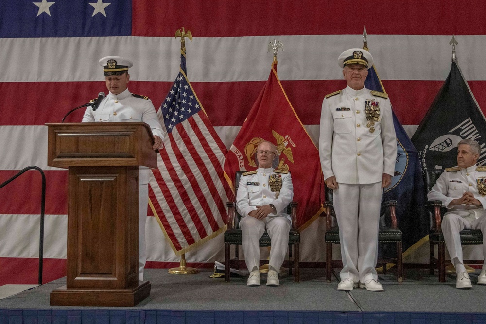 Vice Adm. Michael Boyle Retires After Distinguished Naval Career