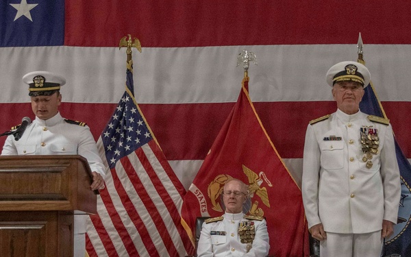 Vice Adm. Michael Boyle Retires After Distinguished Naval Career