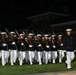 Marine Barracks Washington Hosts Col. Barnum at Evening Parade