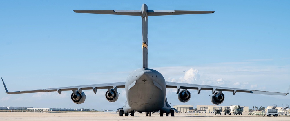 C-17 Aircraft Supports Air Mobility Mission