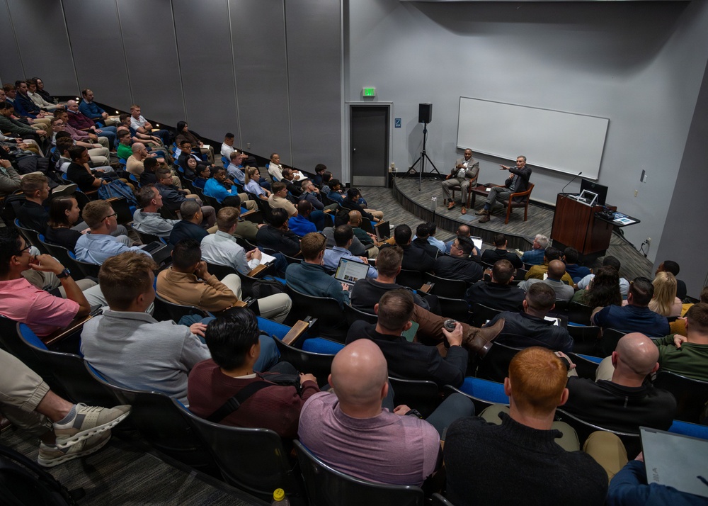 Senior Defense Leader Engages DAFM Students on Global Challenges at NPS