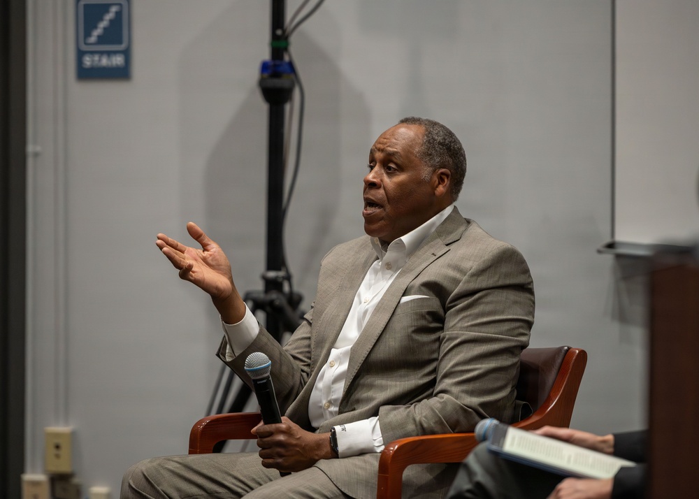 Senior Defense Leader Engages DAFM Students on Global Challenges at NPS